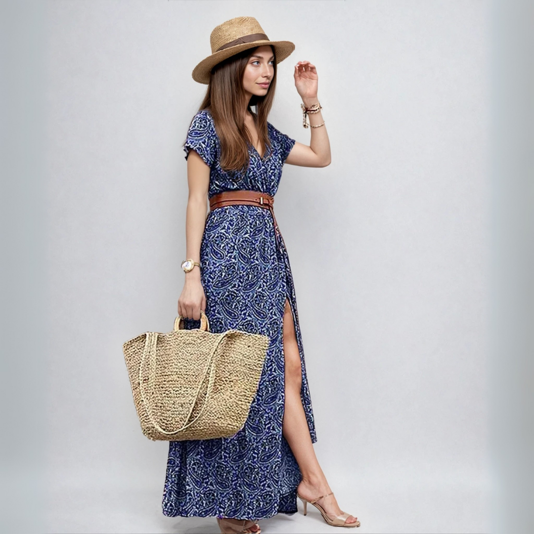Nora | Elegant og stilfuld boho kjole