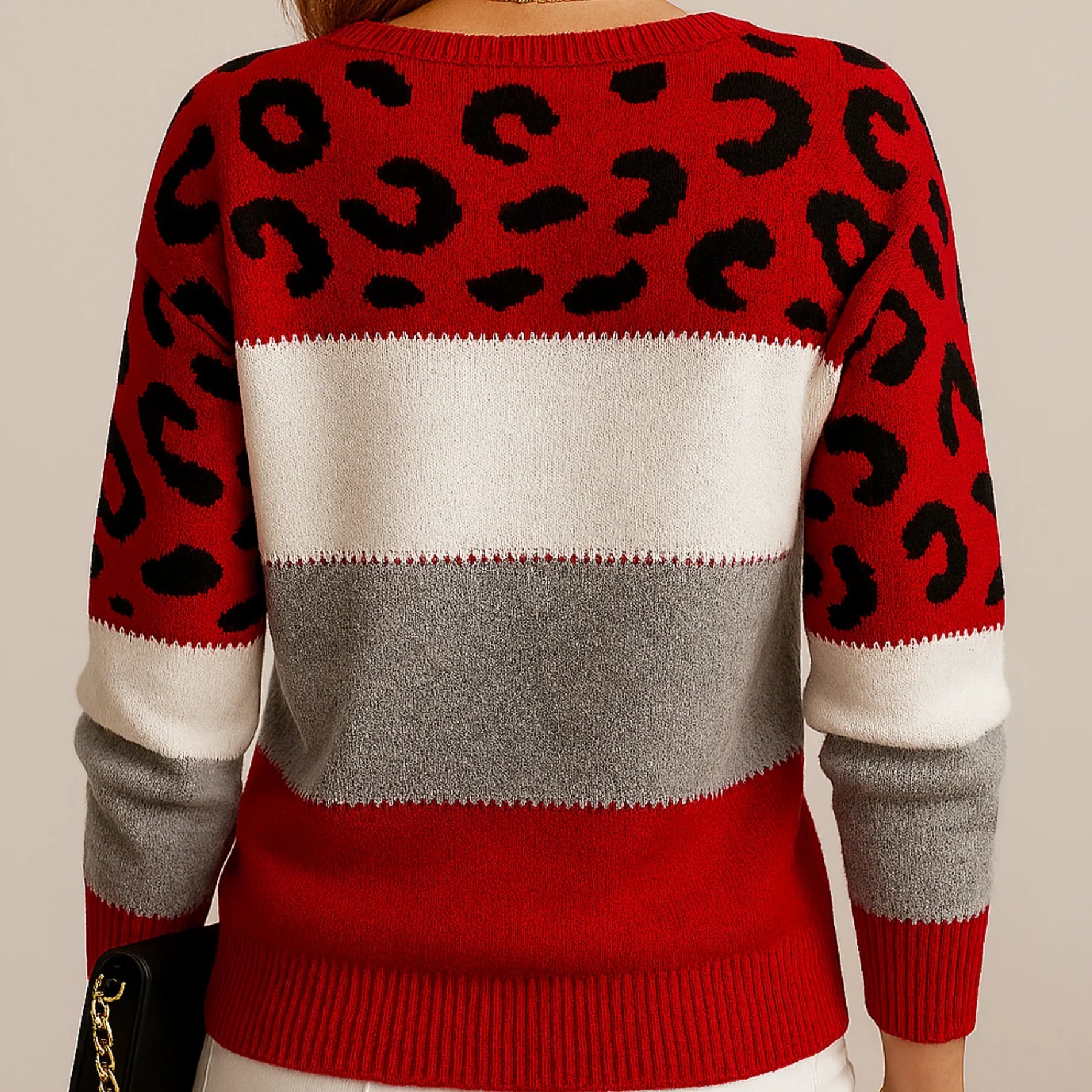 Pascaline | Leopardprint Casual Sweater