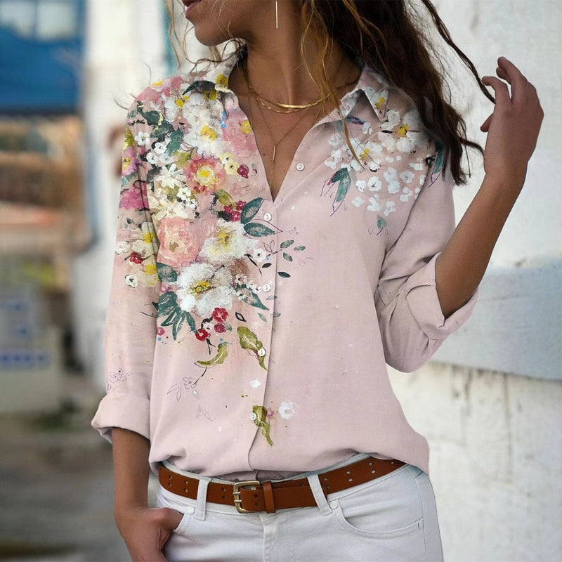 Nora | Elegant og trendy kunstbluse