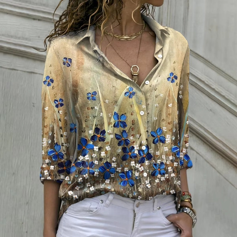Nora | Elegant og trendy kunstbluse