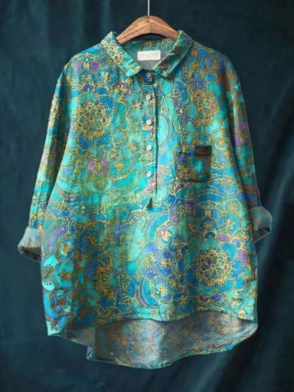 Nora | Elegant bluse med blomsterprint