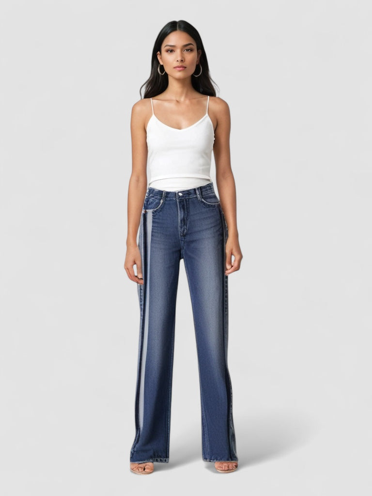 Mette | Jeans med Udvidede Sider