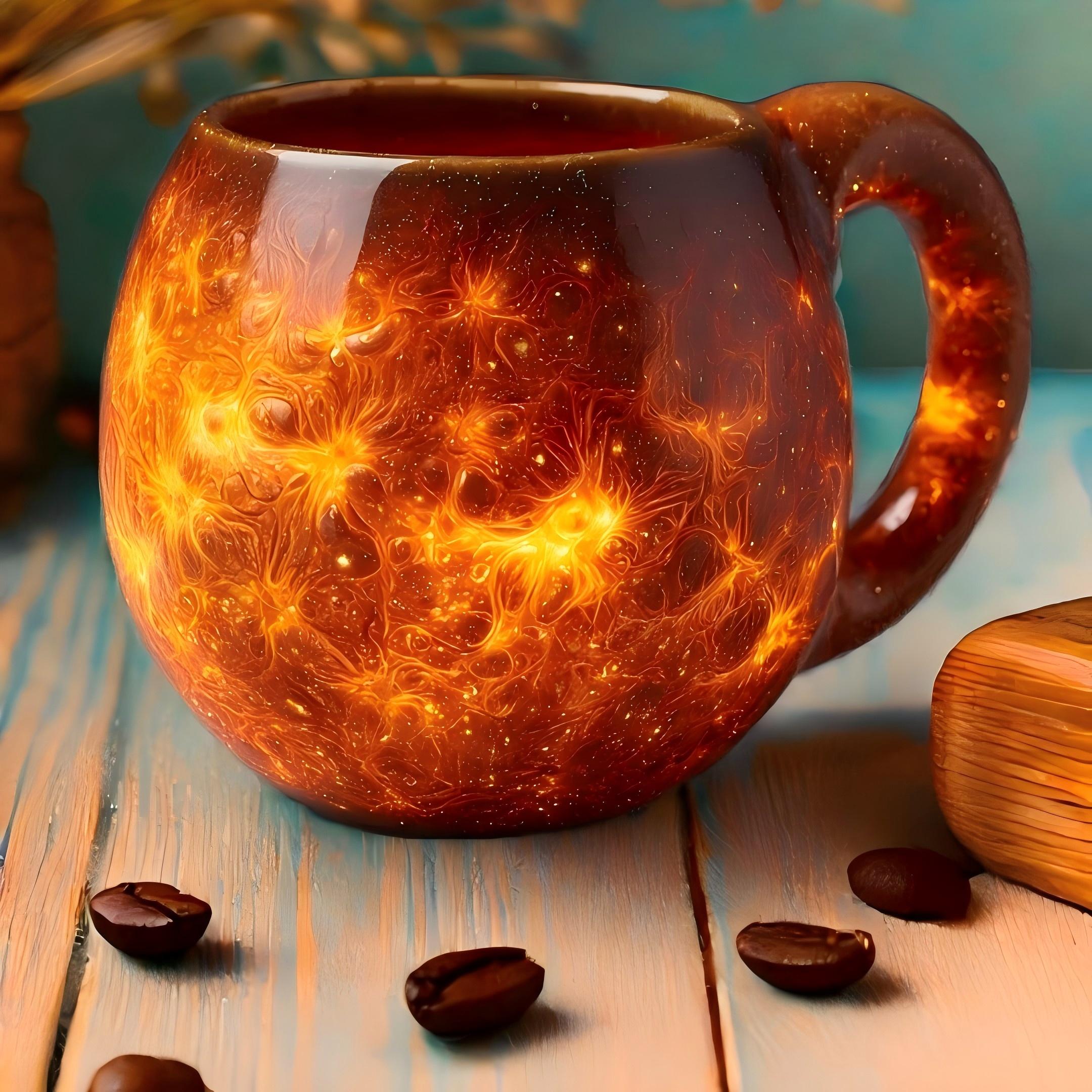 🌋 Kubek Lava Glow™ — Føl Kraften fra Ild og Jord i Hver Slurk