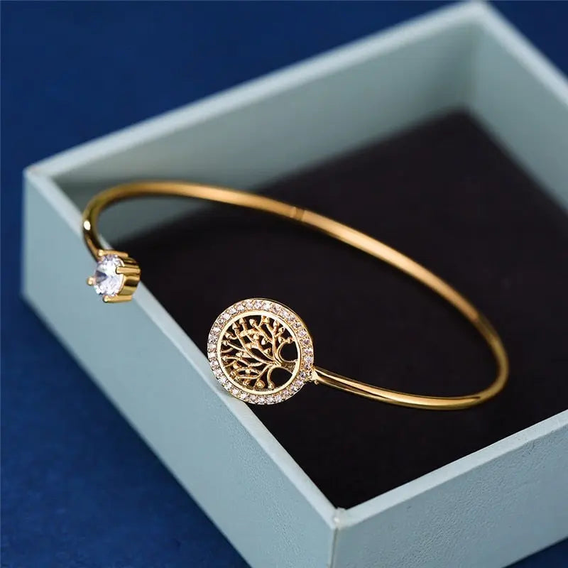 Armbånd Livets Træ Uden Tidsbegrænsning Justerbart