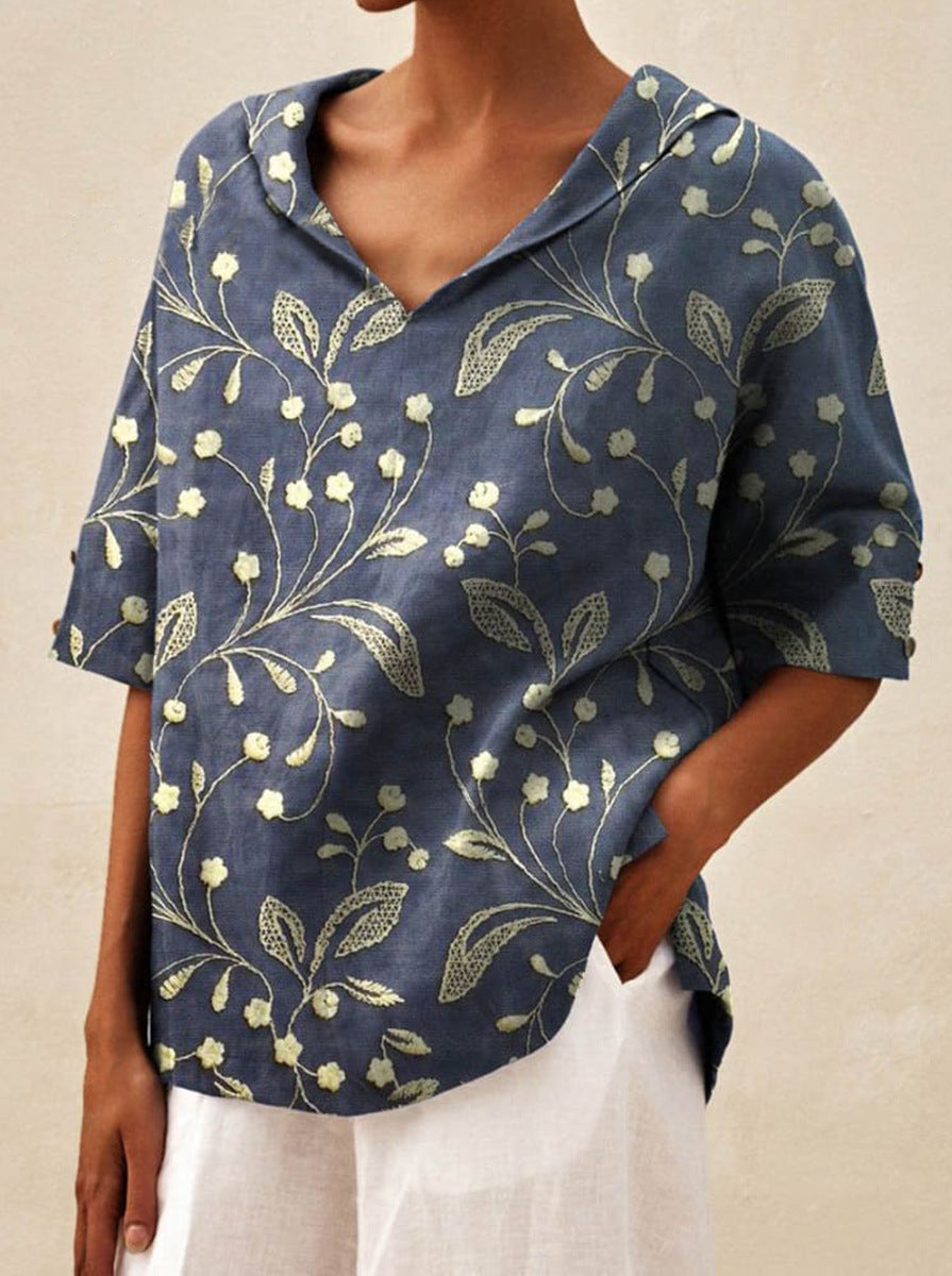 Nora | Elegant top med V-udskæring