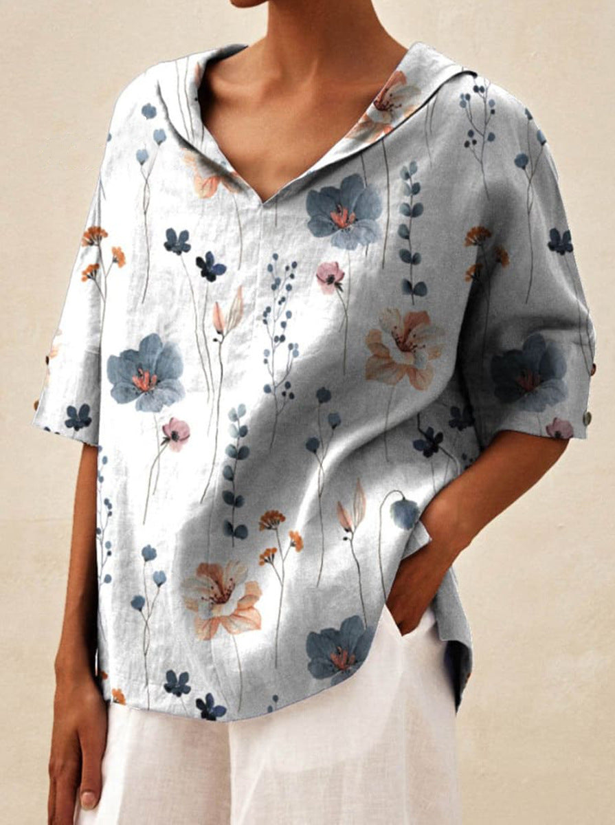 Nora | Elegant top med V-udskæring