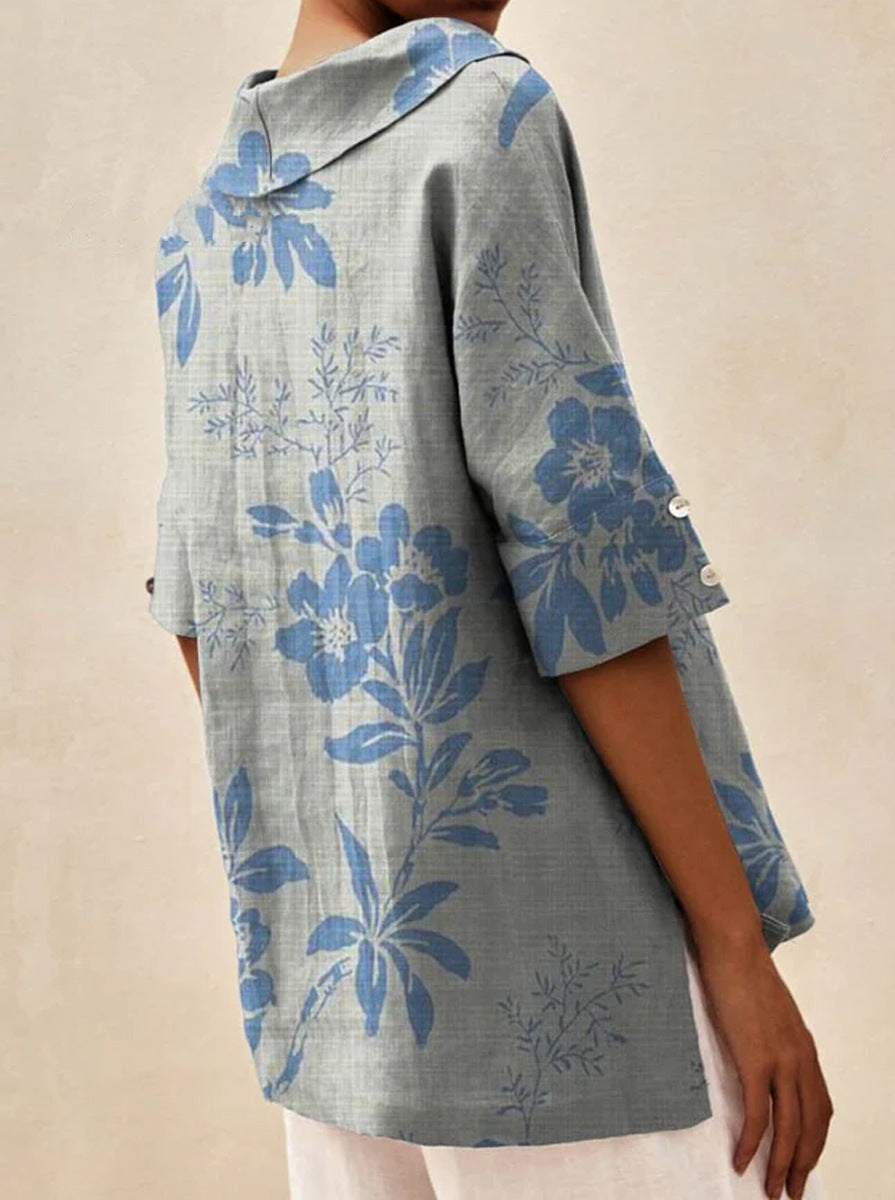 Nora | Elegant top med V-udskæring
