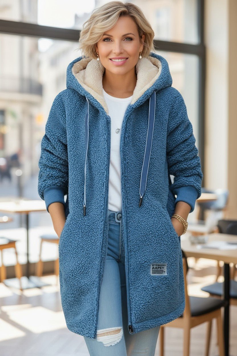 Birgitta™ | Elegant fleecejakke i nordisk design