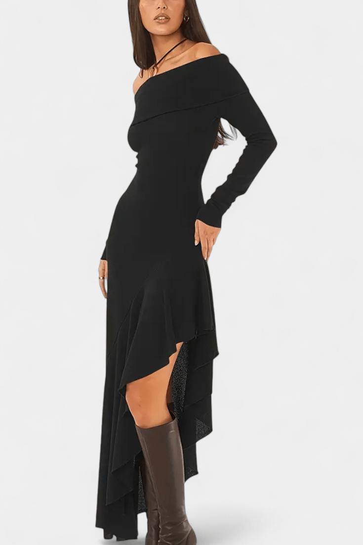 Bodil | Asymmetrisk kjole