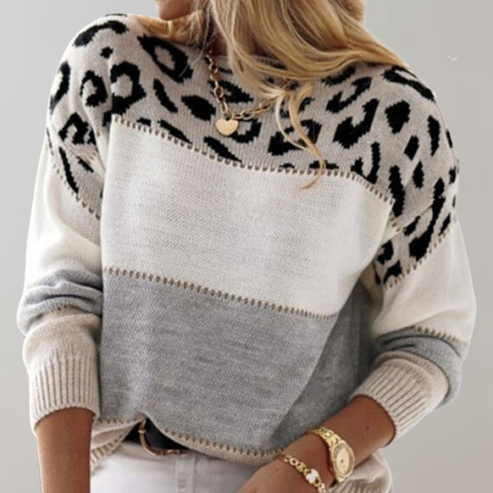 Pascaline | Leopardprint Casual Sweater