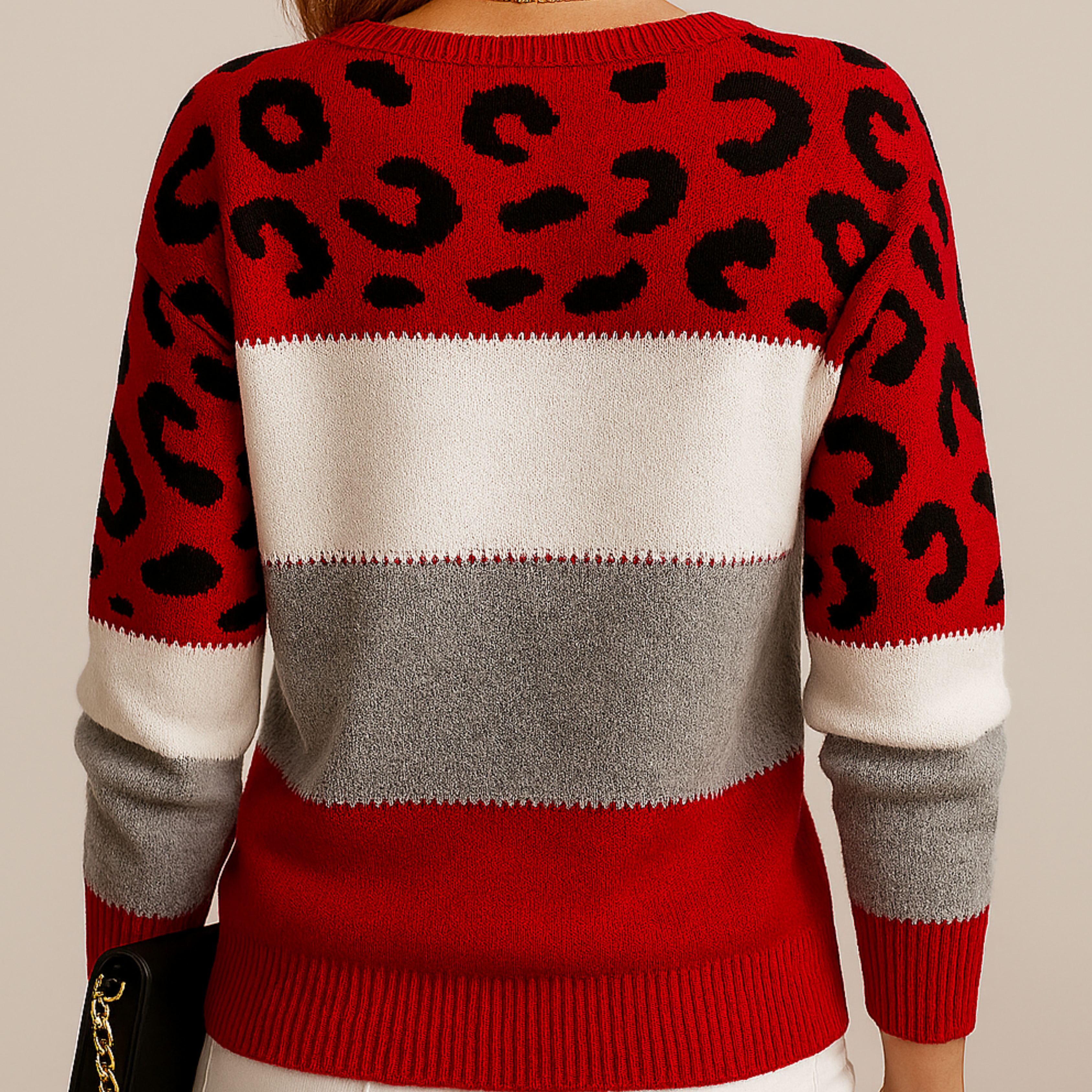 Pascaline | Leopardprint Casual Sweater