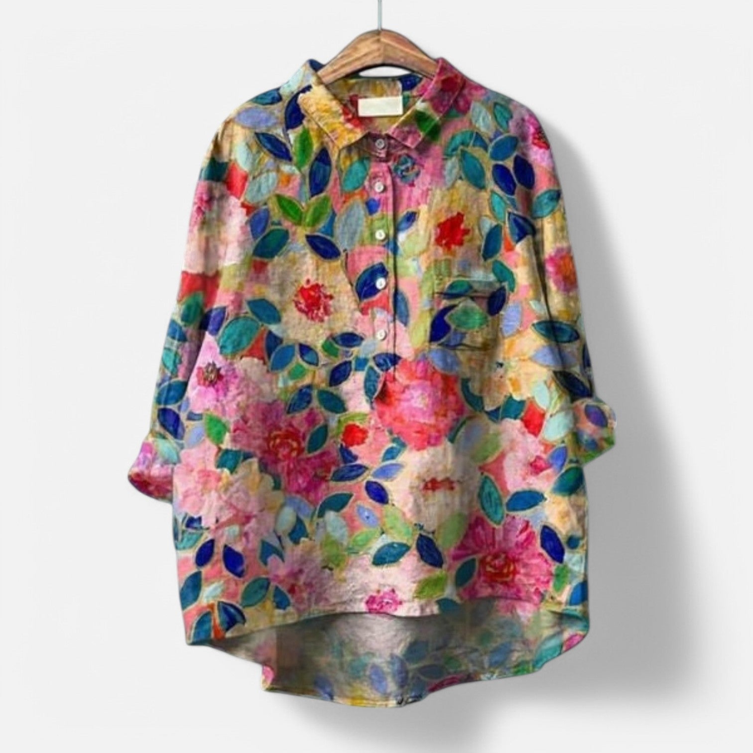 Nora | Bluse med blomstermønster