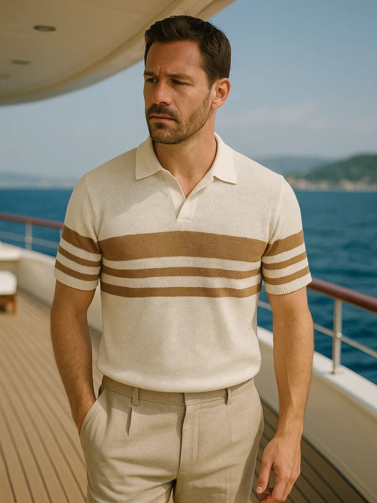 George™ | Caramel Lineage Polo