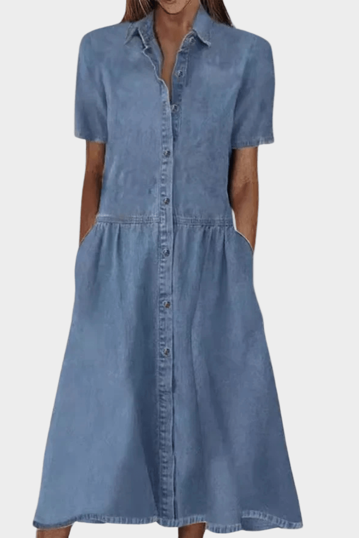Karen | Denim Kjole