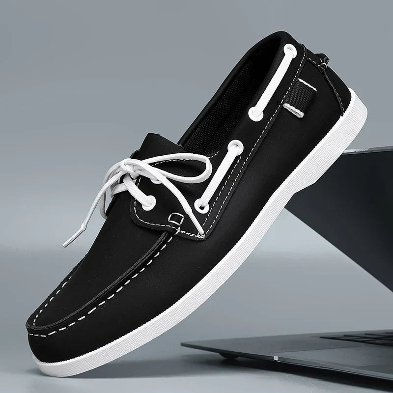 Læder Business Loafers