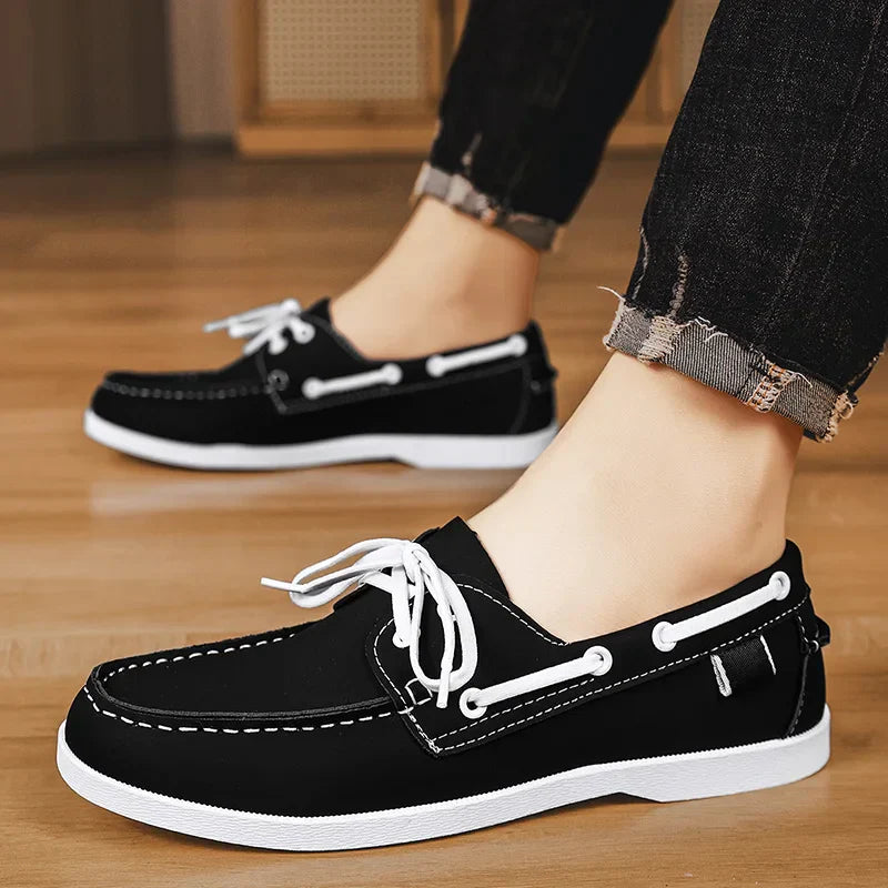 Læder Business Loafers