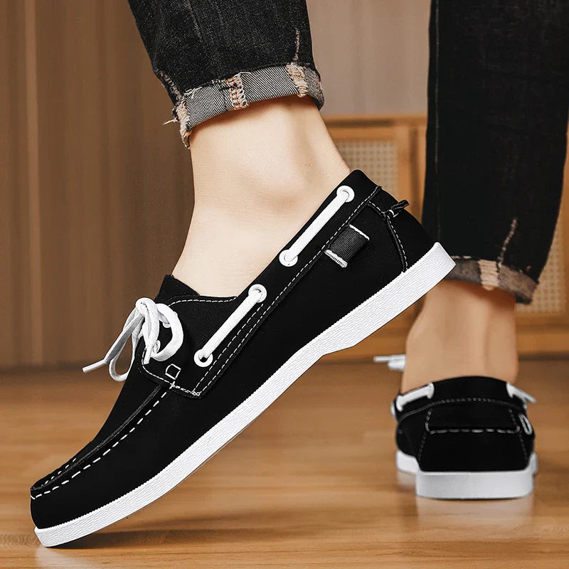 Læder Business Loafers
