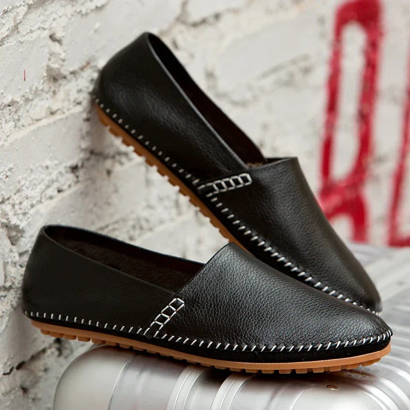 Lette Læder Loafers
