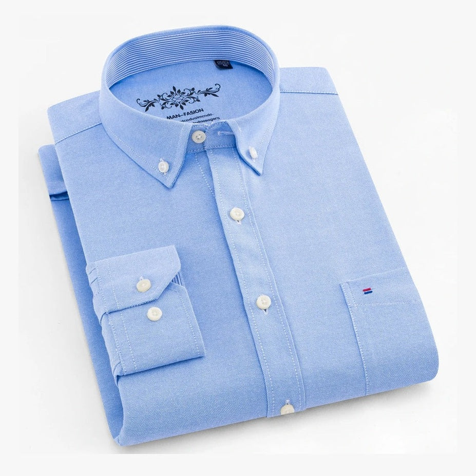 Liam™ | Elegant Bomuldsskjorte