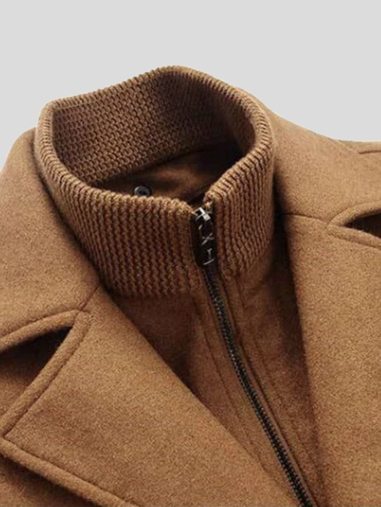 Nikolaj™ | Klassisk uld-peacoat