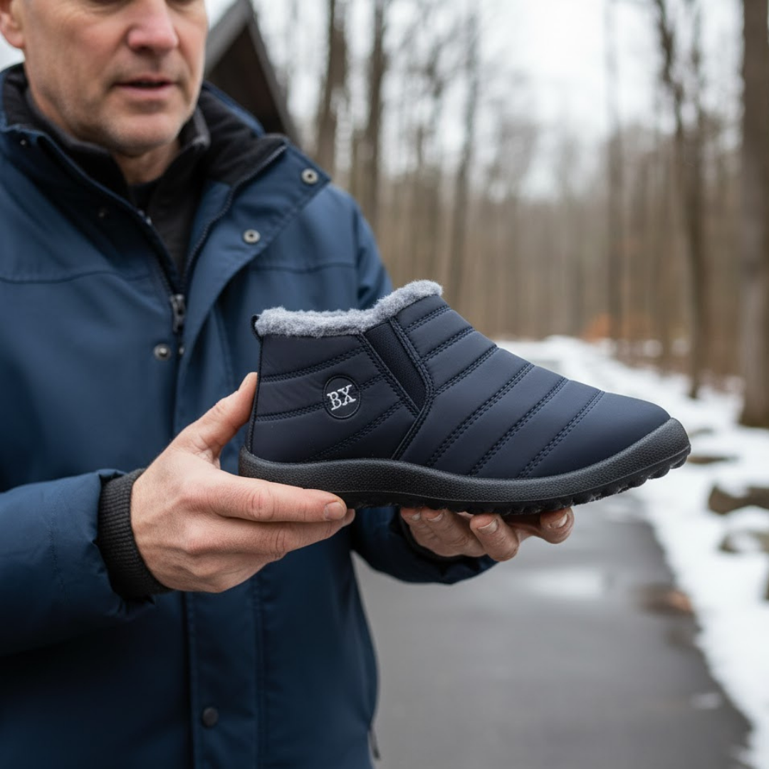 Nordstep™ | ergonomiske & skridsikre komfort-vinterstøvler