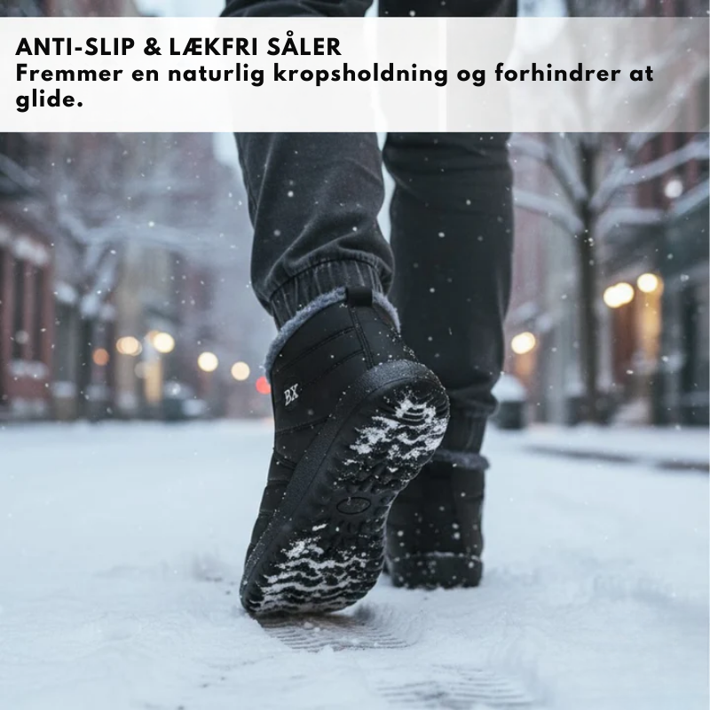 Nordstep™ | ergonomiske & skridsikre komfort-vinterstøvler