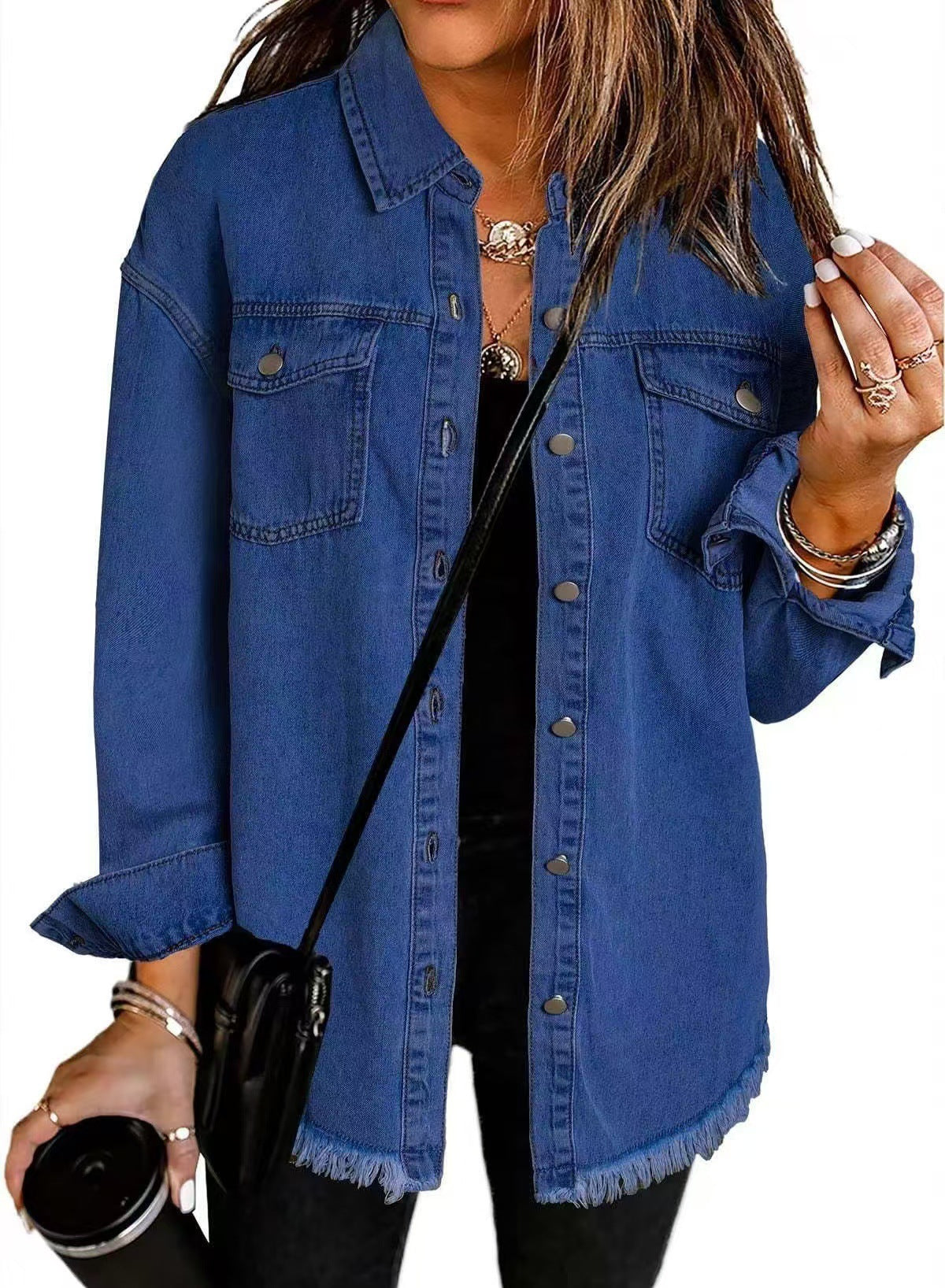 Katja™ | Tidløs og afslappet denimjakke