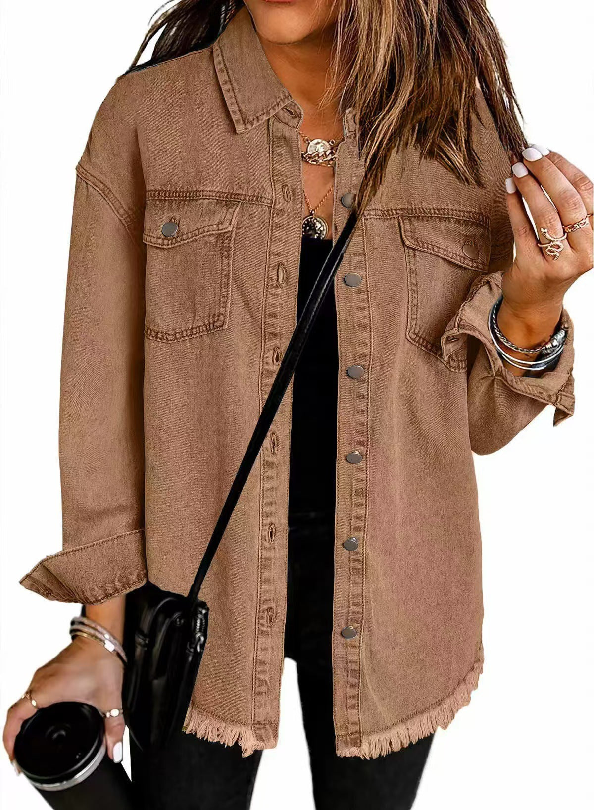 Katja™ | Tidløs og afslappet denimjakke