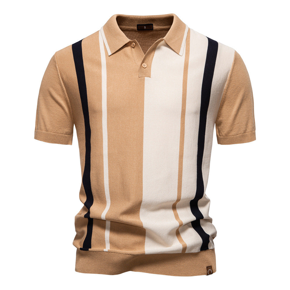 Nicklas™ | Stribet poloshirt