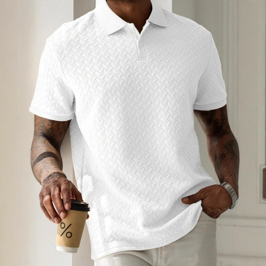 Esben™ | Struktureret poloshirt