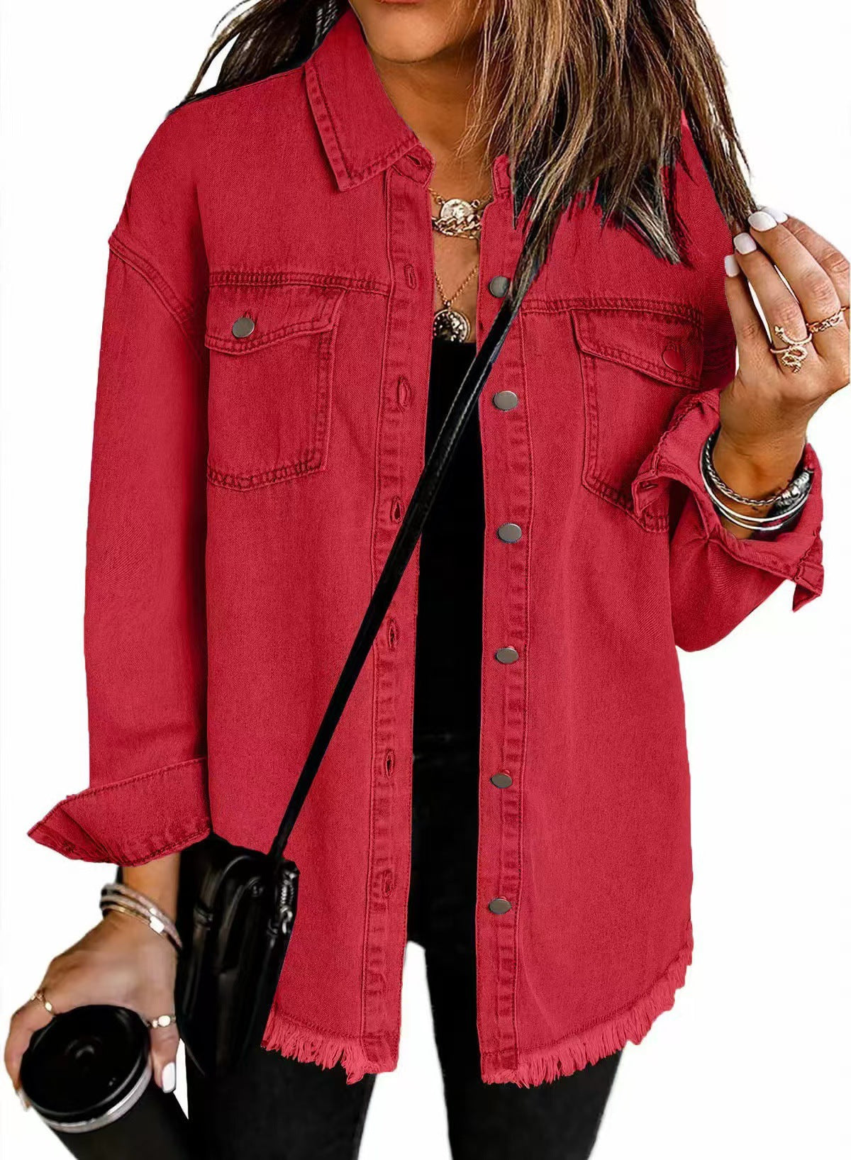 Katja™ | Tidløs og afslappet denimjakke