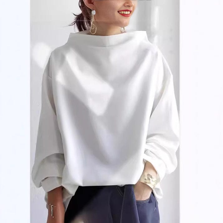 Elly | Højhalset Casual Top