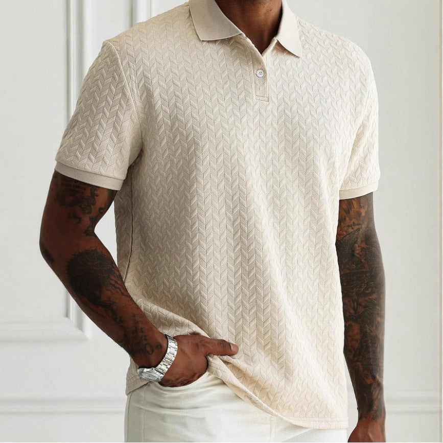 Esben™ | Struktureret poloshirt