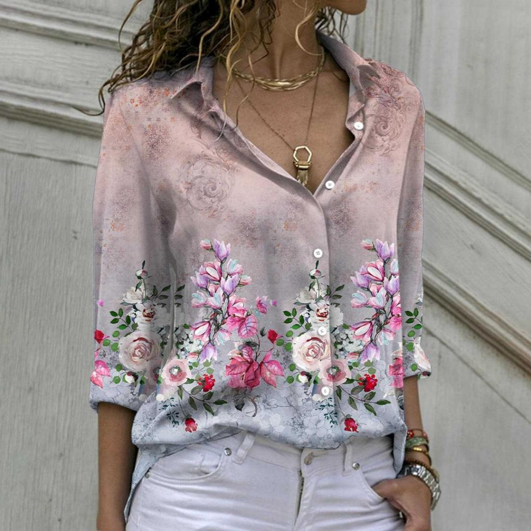 Nora | Elegant og trendy kunstbluse