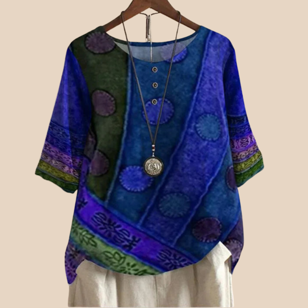 Nora | Boho Afslappet Bluse