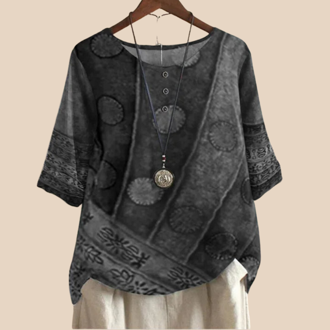 Nora | Boho Afslappet Bluse