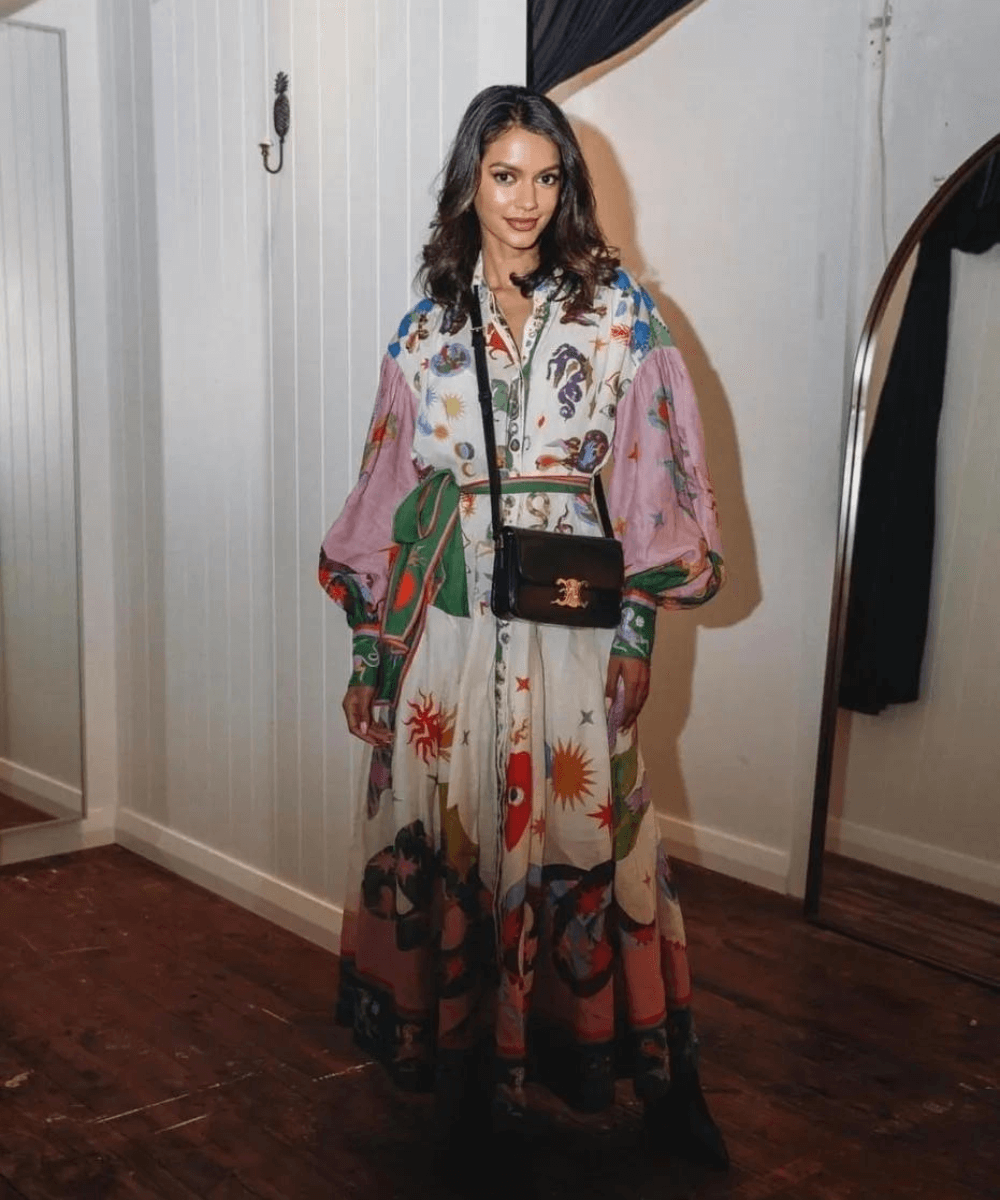 Nora | Elegant Italiensk Maxi Kjole