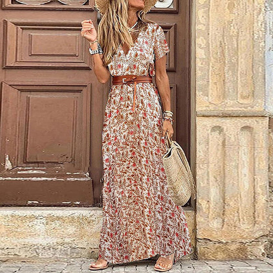 Nora | Elegant og stilfuld boho kjole