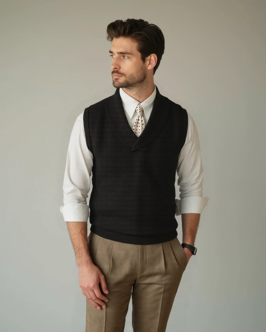 Ruben™ | Rutig Vest