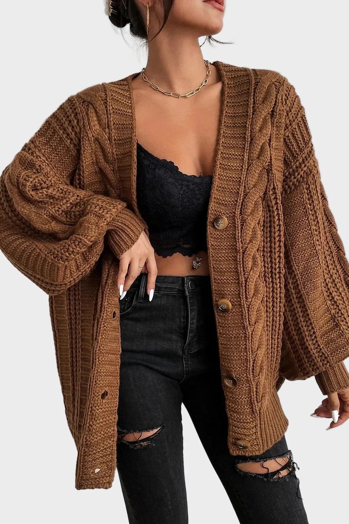 Saga | Oversize Cardigan