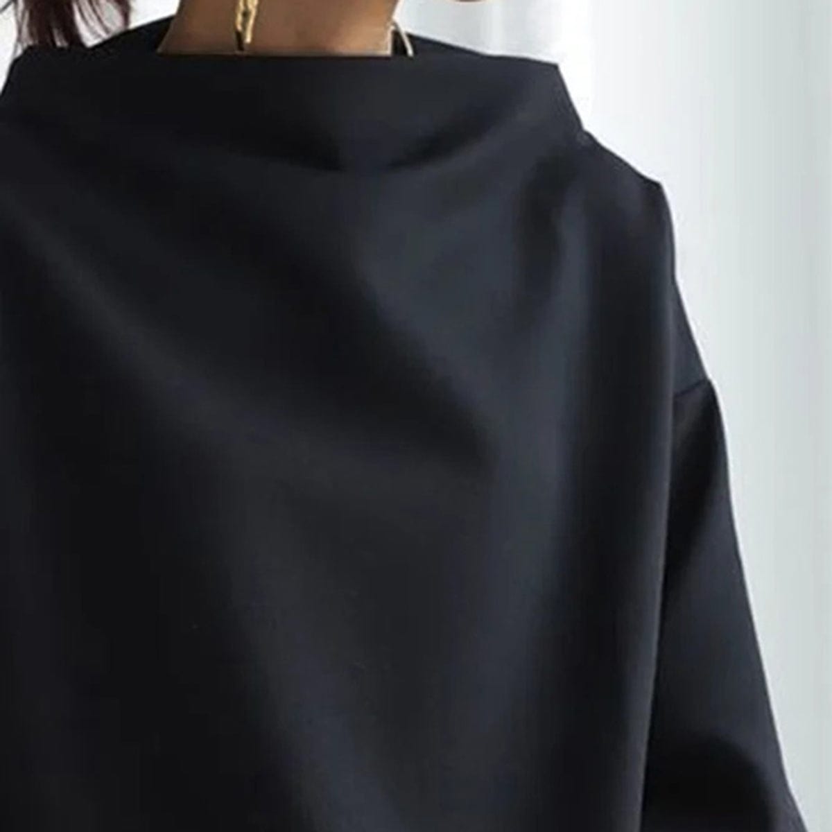 Elly | Højhalset Casual Top