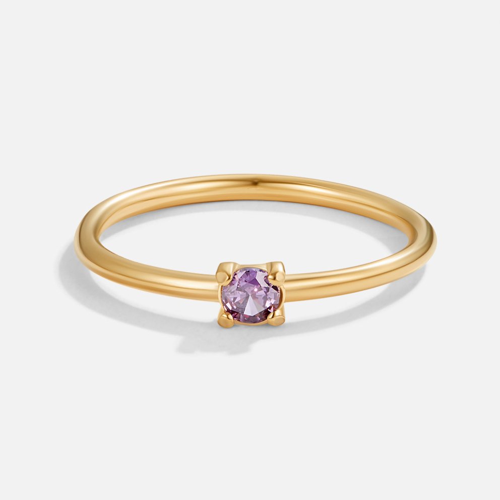 Fødselssten Ring | 14k Guld