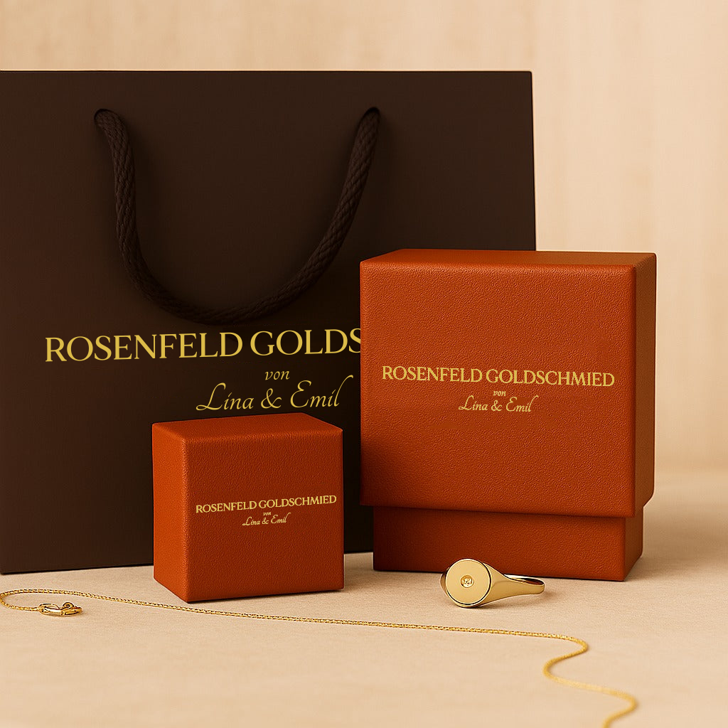 Udsagn sammenflettede øreringe | Guld 14k