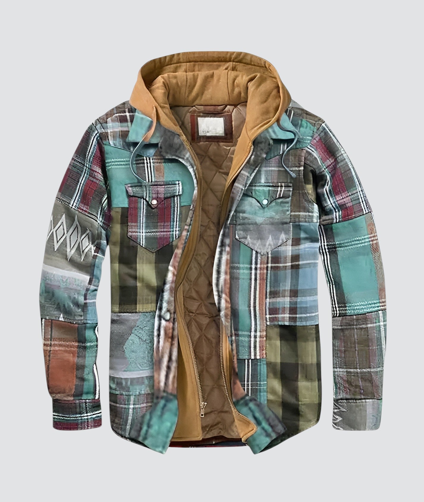 Alain | Patchwork Ternet Jakke