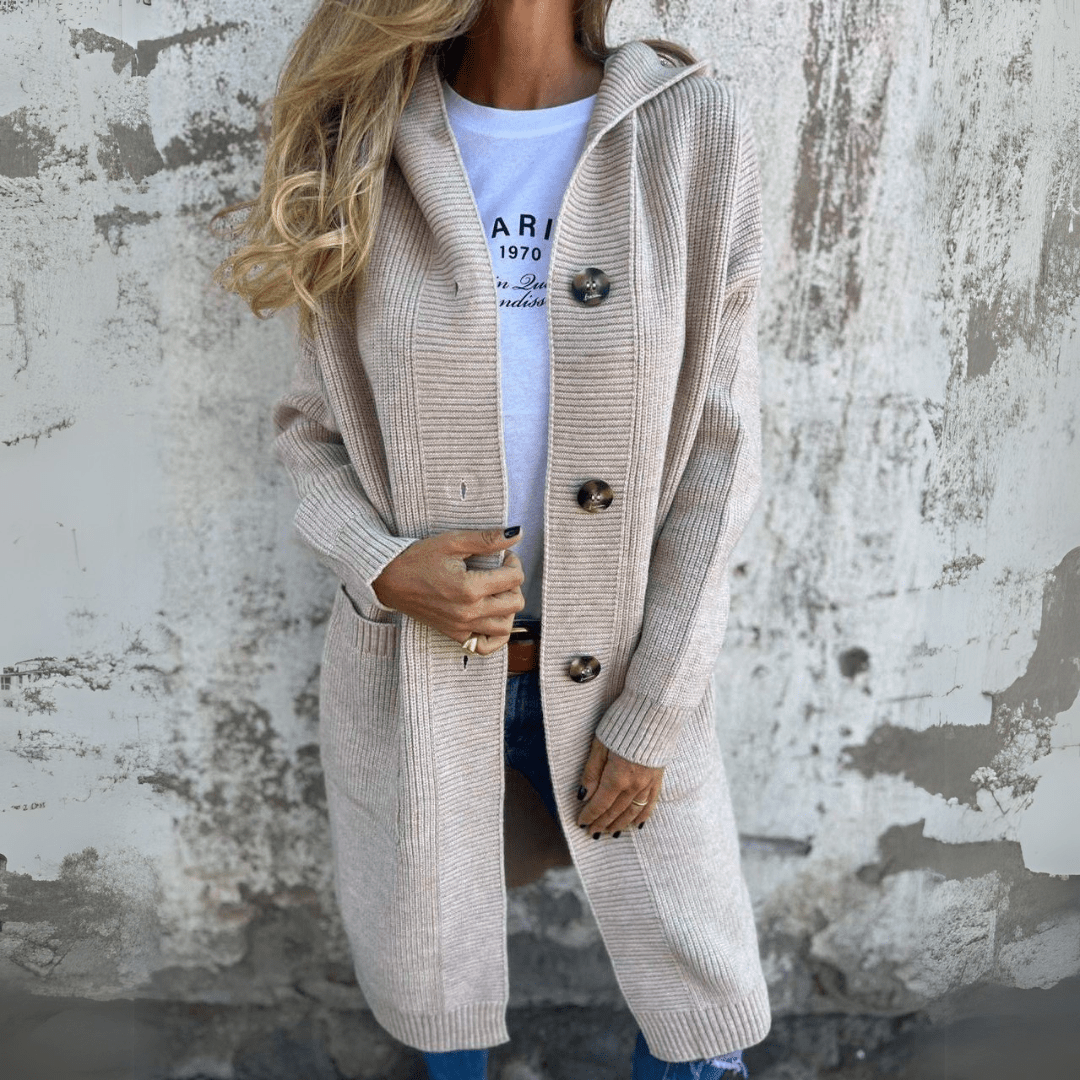 Monica™ | Lang og elegant cardigan
