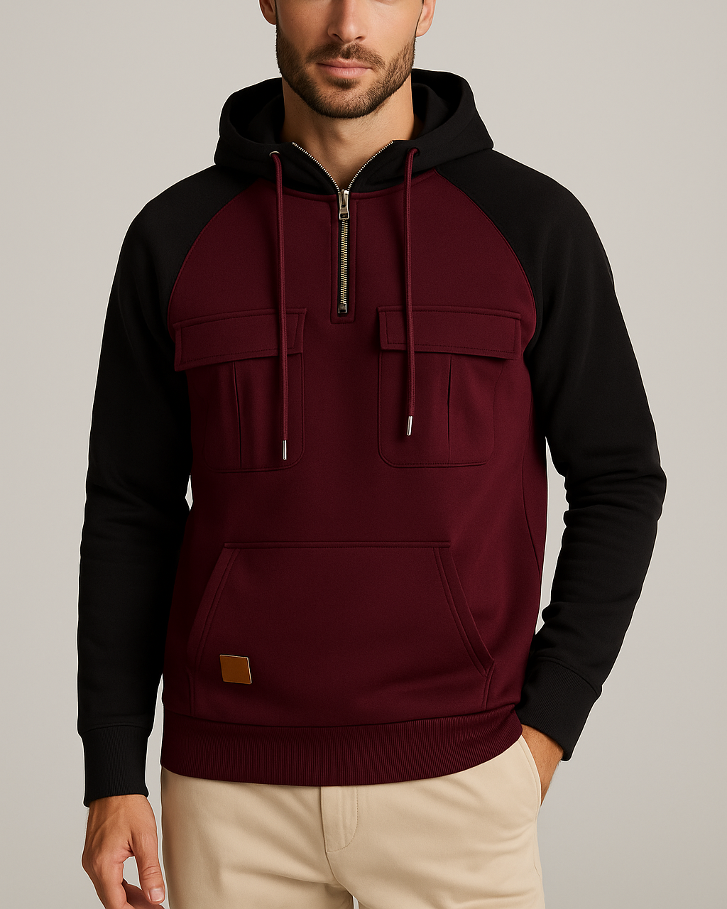 William | Multifunktionel Vinterhoodie