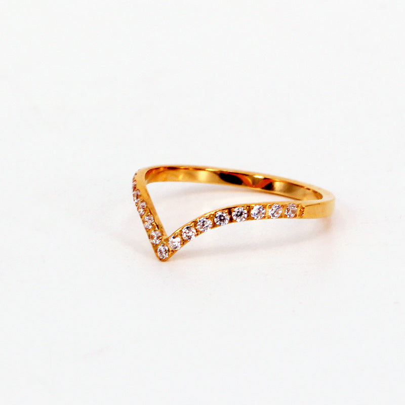 Juliette Krystal Ring | 18k Guld