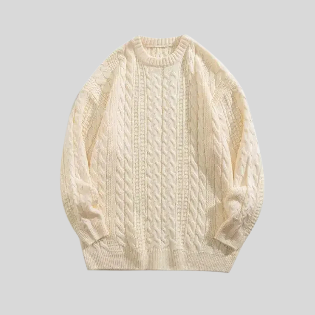 Rasmus  | Strikket Pullover Fin