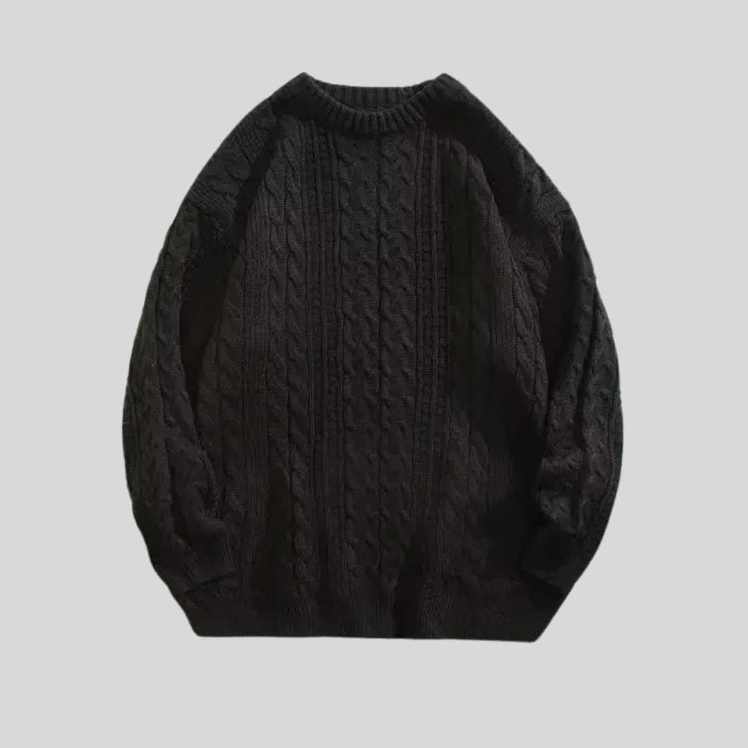 Rasmus  | Strikket Pullover Fin