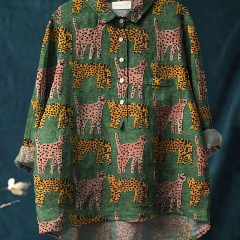 Nora | Stilfuld kunstbluse – føl dig elegant og uimodståelig